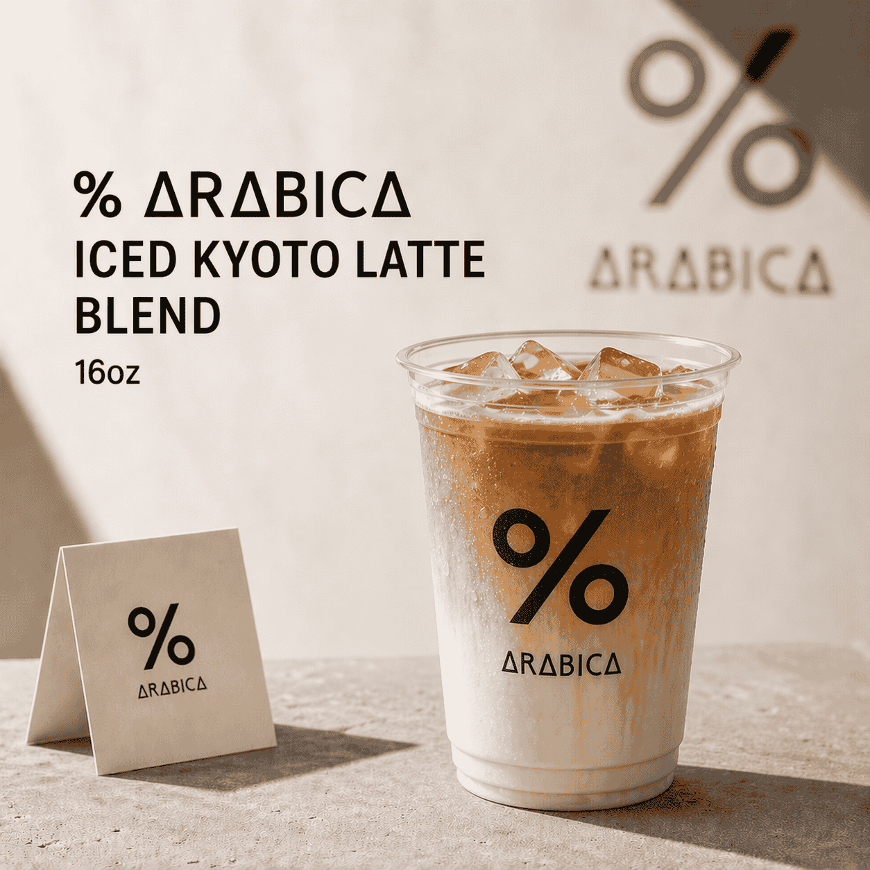 % Arabica Iced Kyoto Latte